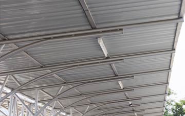 installing Low Bradfield metal roofing